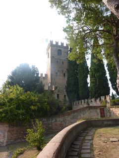 cycle europe italy castle at conegliano